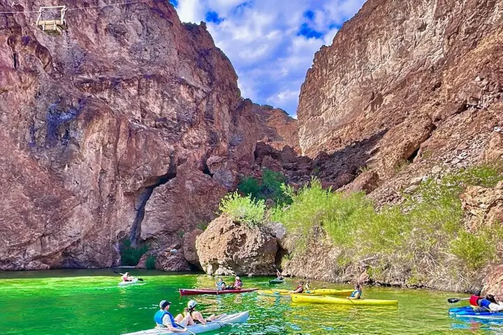 Emerald Cave Kayaking Tour from Las Vegas, Best Dam 1/2 Day Trip