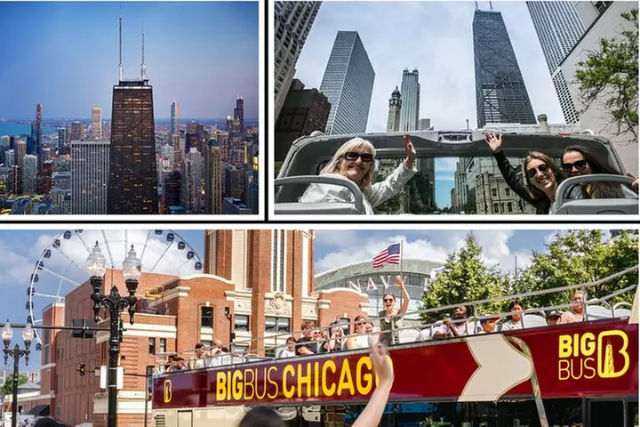 Big Bus Chicago: 48-Hour Hop-on Hop-off Tour & 360 CHICAGO Deck - Primary Image