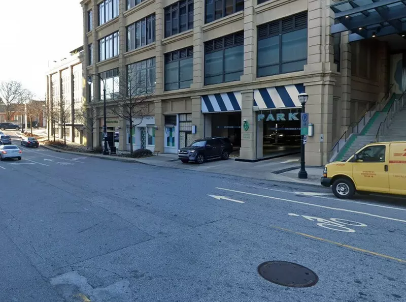 Parking at Buckhead Village District Garage