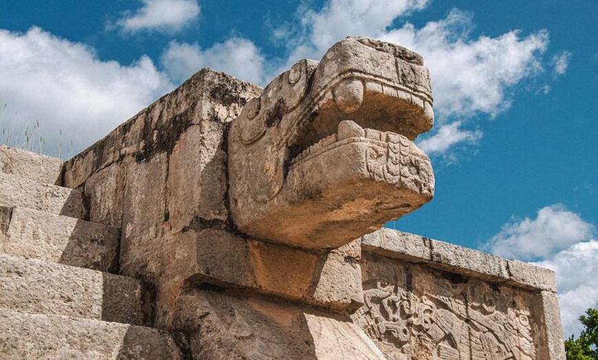 Image 2: Private Tour to Chichen Itza, Cenote Swim and Valladolid Visit