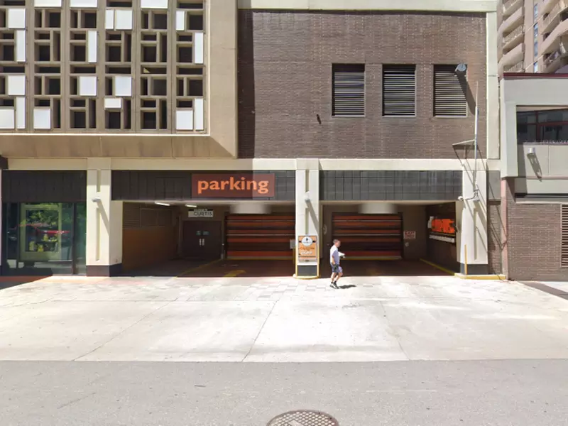 Parking at Curtis Garage