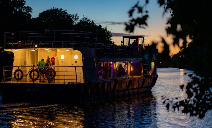 Image 4: Late Night Boat Cruise through York