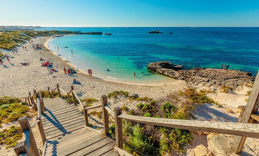 Image 4: Rottnest Island 90-minute E-Rickshaw Adventure with Tour Guide