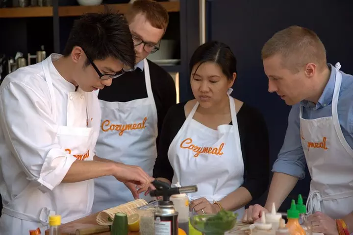 Japanese Sushi Making Class in Boston (Includes 4-Course Meal)