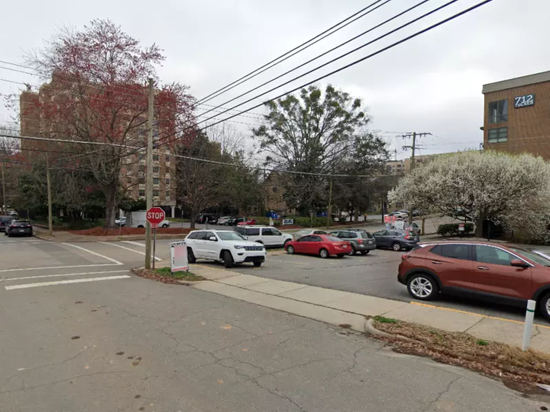Parking at 701 W. Johnson St. Lot