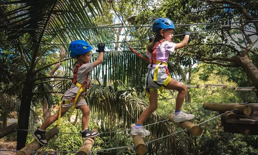 Image 1: Lane Poole Park Dwellingup - Junior Tree Ropes & Ziplining