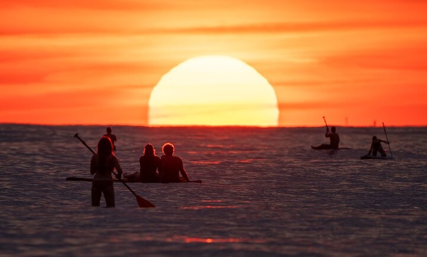 Image 12: Barcelona : Sunrise Paddle Surf con Instructor y Fotos