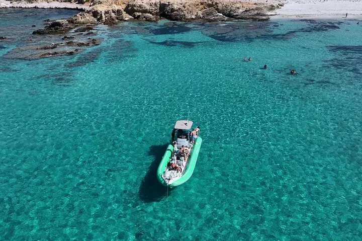 Saleccia et les Agriates en Bateau depuis L'Île Rousse