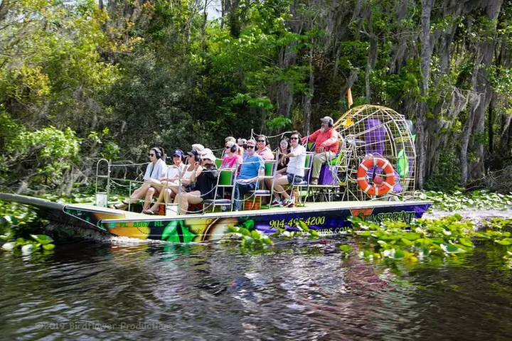 Jackson Ville Airboat Rides Crazy Fish Airboats - Second Medium