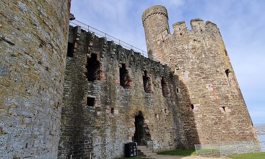 Image 8: Open Group Guided Tour of Conwy Castle with an Official Guide