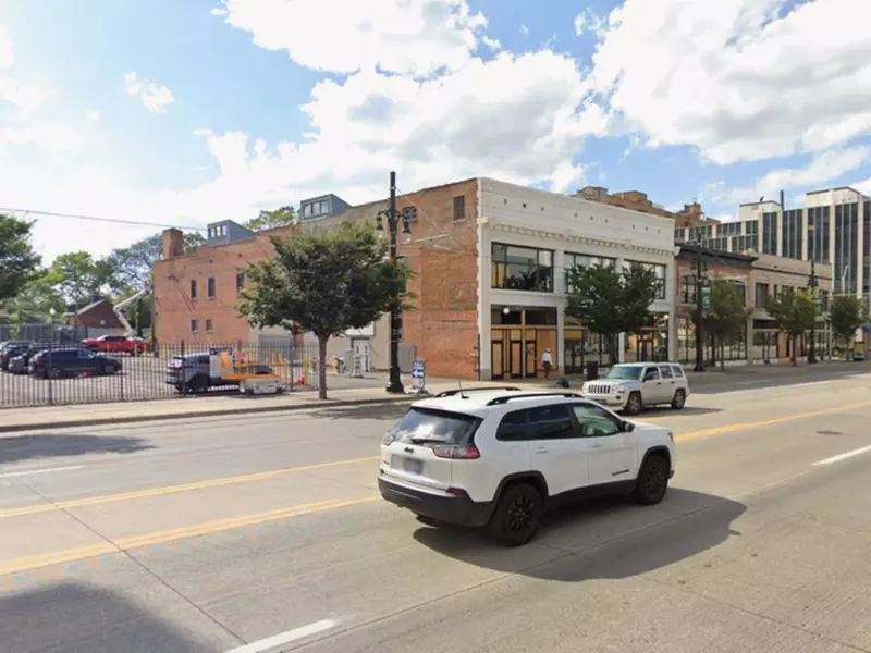 Parking at 3117 Woodward Ave. Lot