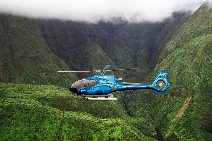 Waterfalls of West Maui and Molokai Helicopter Tour