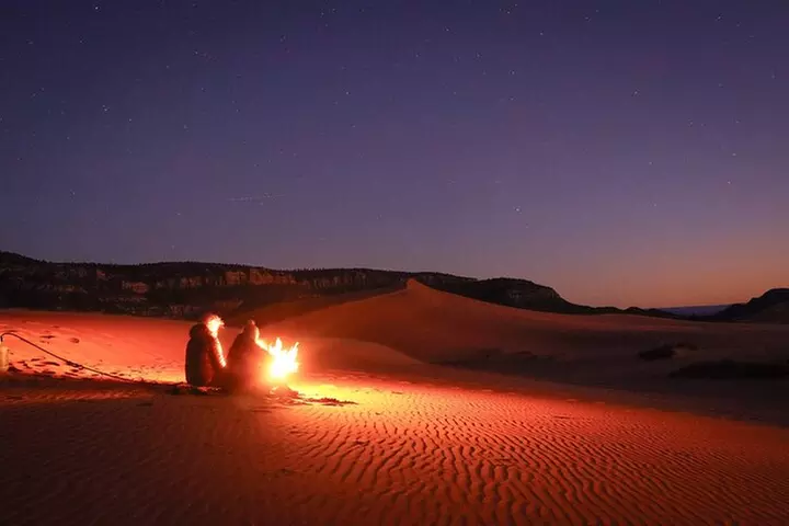 Sunset UTV ride with S'mores n' Stars at Coral Pink Sand Dunes