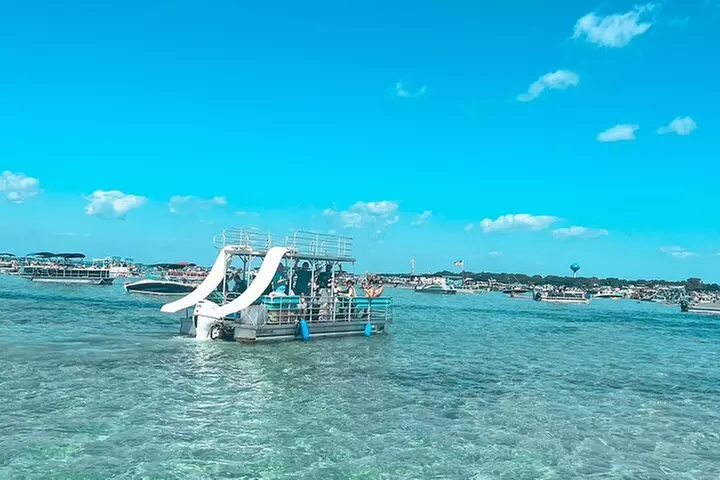 Okaloosa Island Full Day Triple Slide Pontoon Adventure