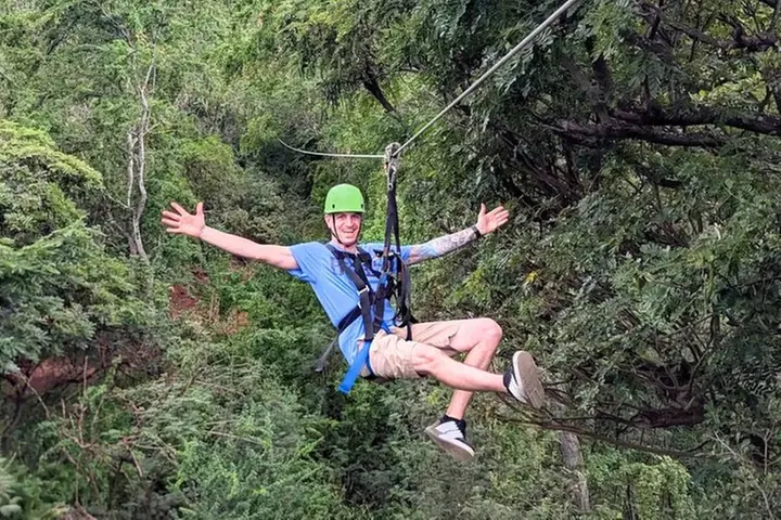 Zipline and Off-Road ATV Adventure Combo