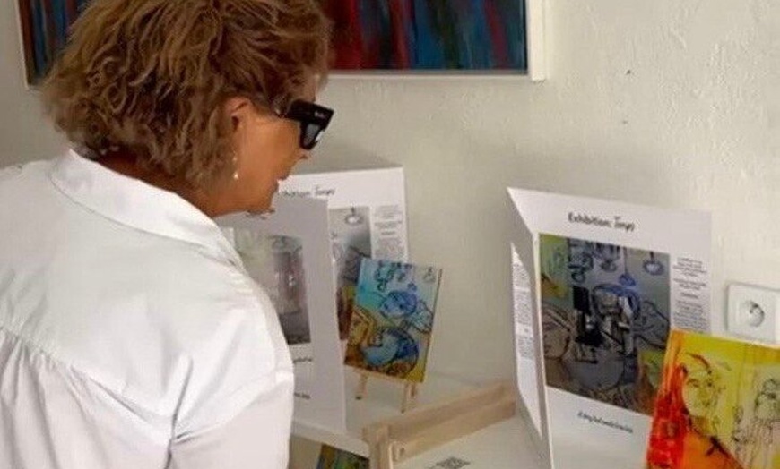 Image 14: 2 heures Activité privée de peinture à Vallauris Artist Studio