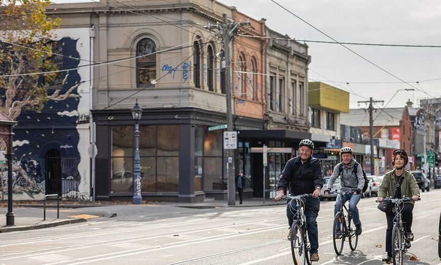 Image 20: Famous Melbourne City Bike Tour