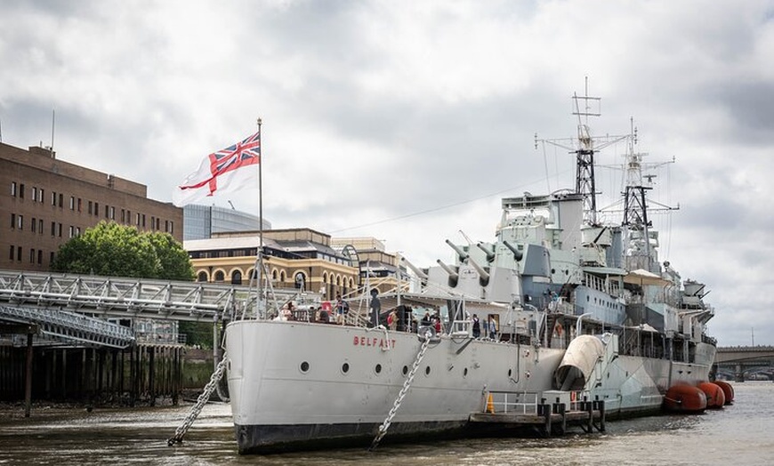 Image 5: Go On-Board HMS Belfast & Westminster Sights Walking Tour