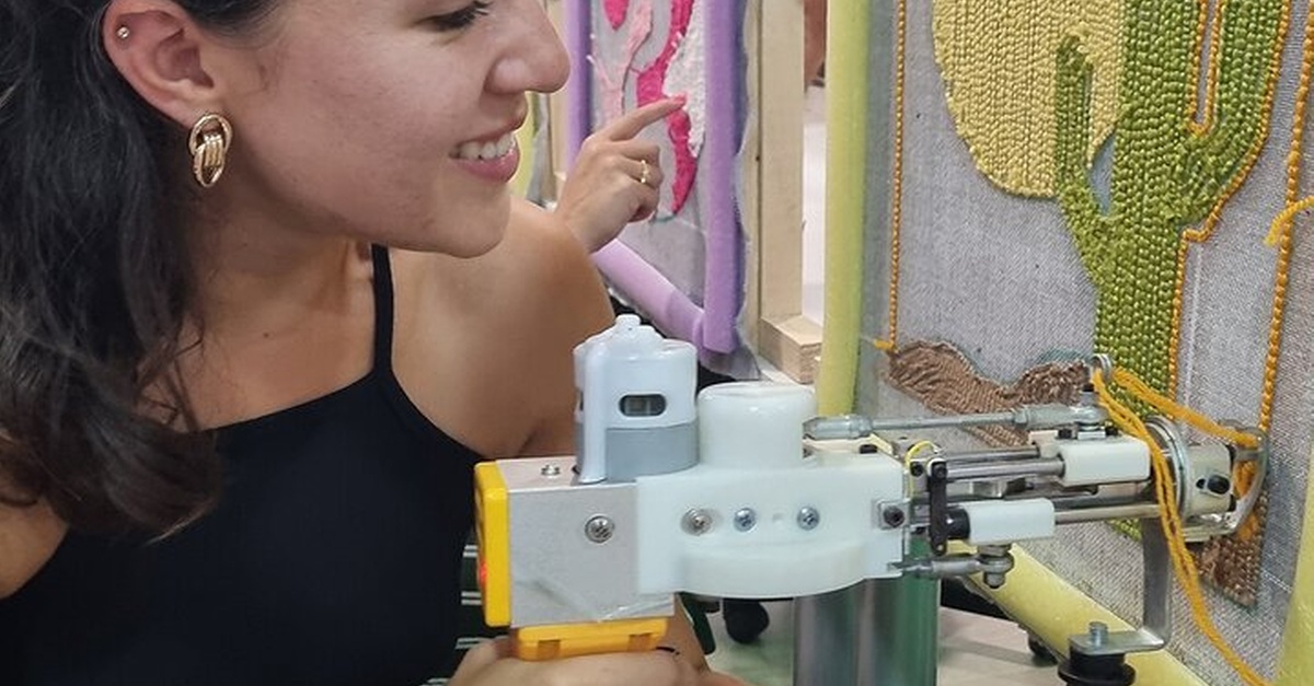 Taller de tufting para crear una alfombra personalizada en Valencia