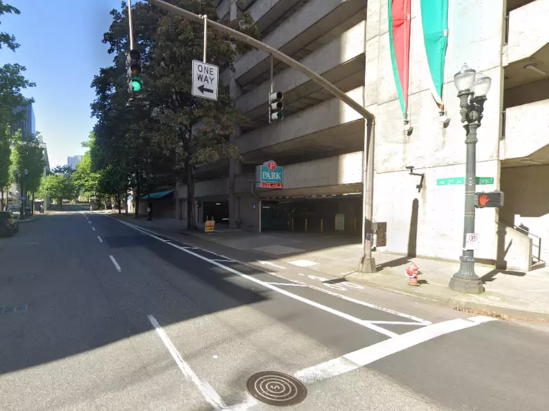 Parking at Auditorium Garage - Lower