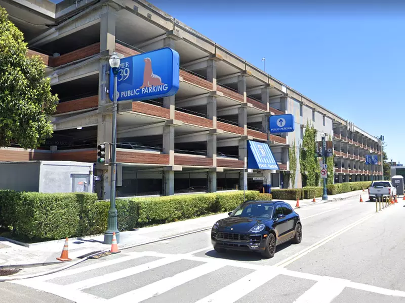 Parking at Pier 39 Garage - Second Medium