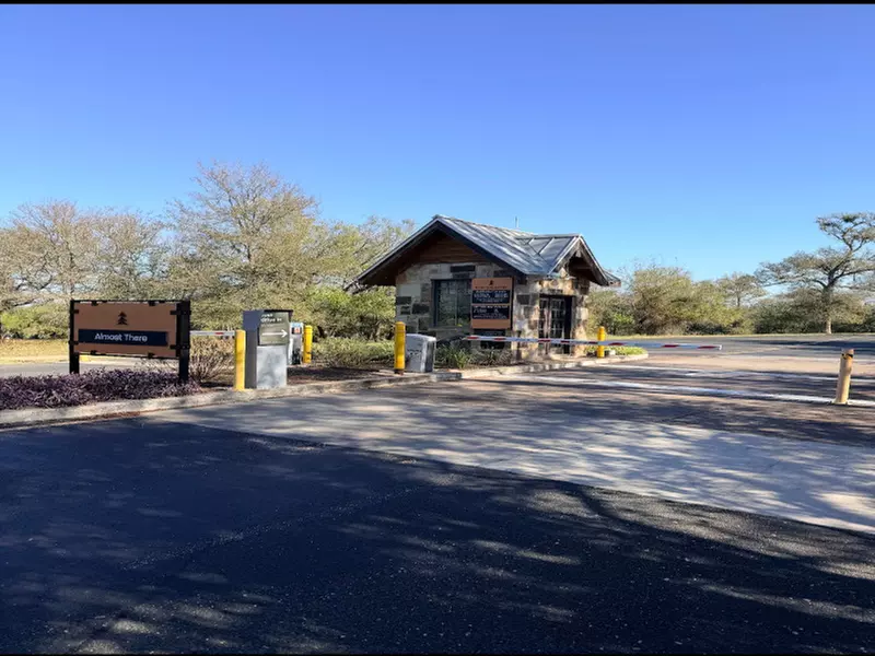 Parking at Hyatt Lost Pines Resort Lot