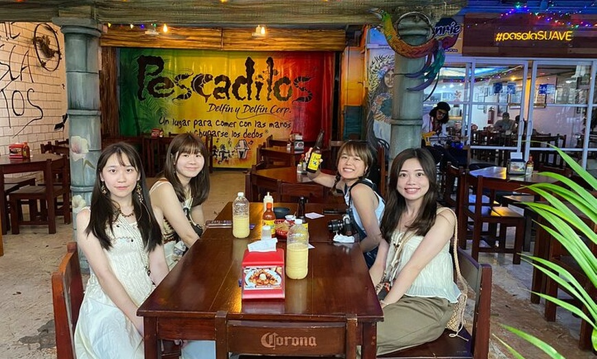 Image 16: Local Taco Tour in Cancun with Tequila Tasting and Dessert
