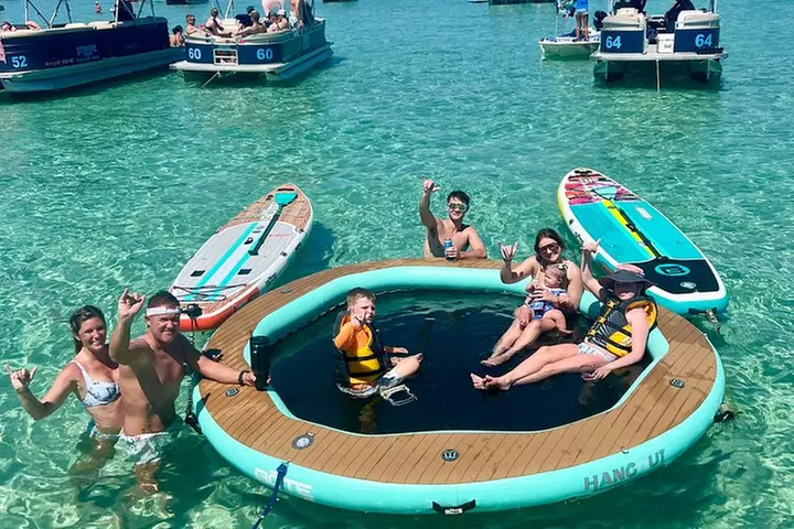 Destin Private Boat Tours Dolphin Crab Island Snorkel Sunset