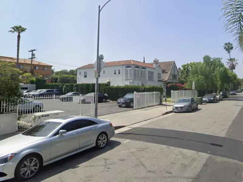 Parking at 730 Cloverdale Ave. Lot
