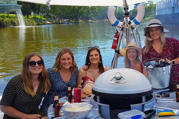 Adelaide 2-Hour BBQ Boat Hire for 3-6 People