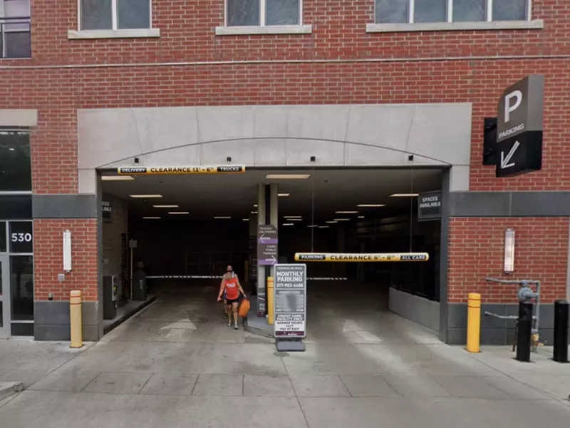Parking at Penrose on Mass Garage