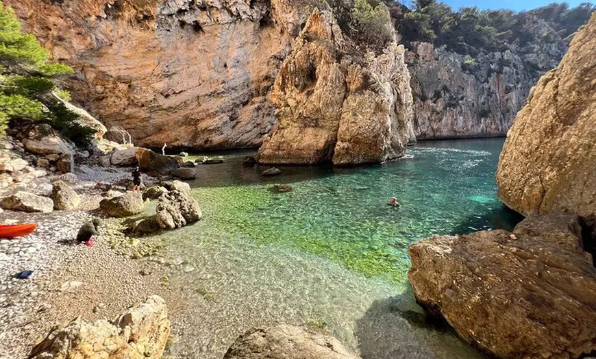 Image 4: Kayak Javea Guiada Cala Granadella,cueva llop marí,cala en caló