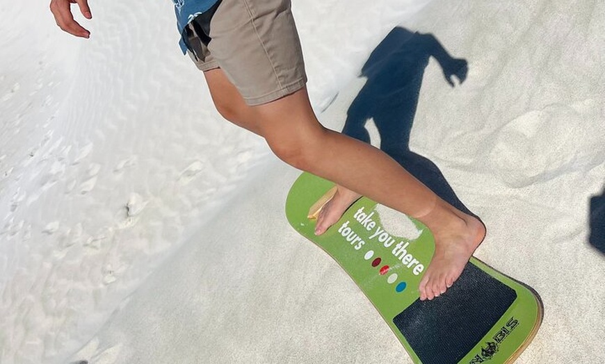 Image 2: 4WD Pinnacles Desert Turquoise Coast and Sand Boarding Adventure