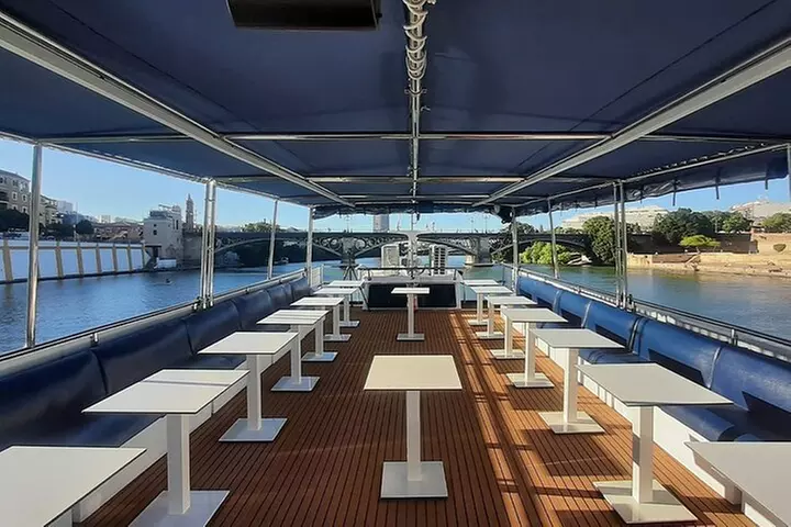 Sevilla : Crucero por el río Guadalquivir con almuerzo o cena