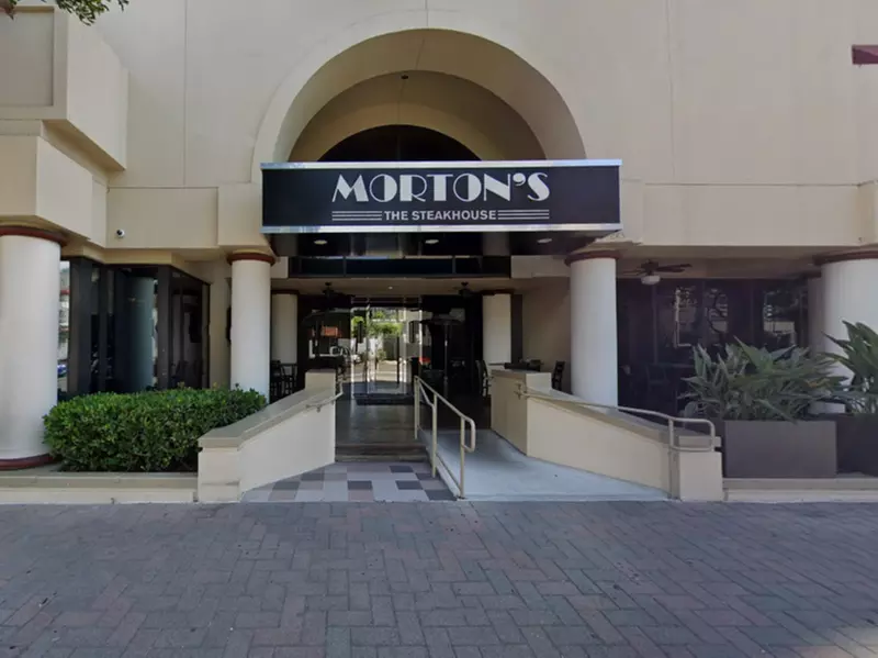 Parking at Morton's The Steakhouse - Valet Kiosk