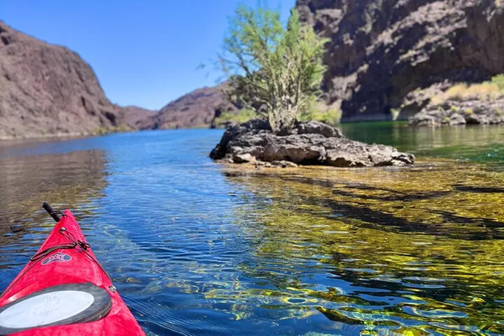 Hoover Dam Kayaking Trip, 6 Hot Springs, 6 Caves, 4 Waterfalls
