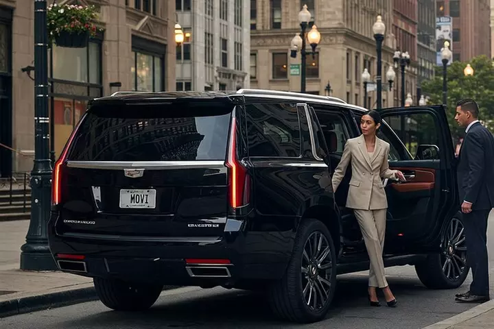 SUV transfer from downtown Chicago to O'hare or Midway Airport