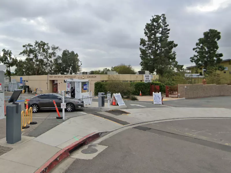 Parking at First Unitarian Universalist Church Lot - Second Medium