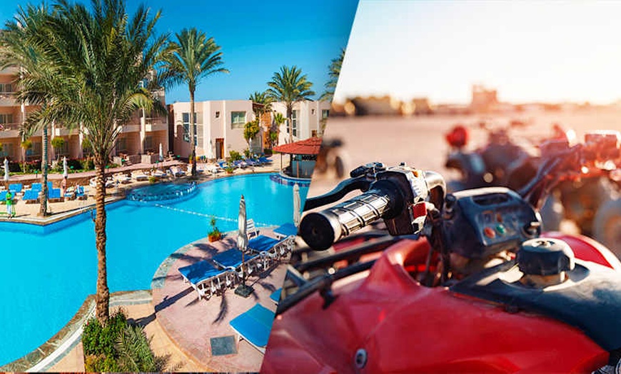 Image 1: ✈ EGYPTE | Hurghada - Sea star beau rivage & balade en quad dans le...