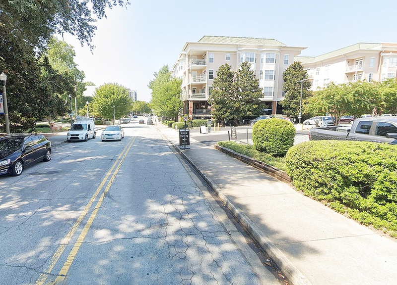 Parking at 235 E. Ponce De Leon Ave. Lot