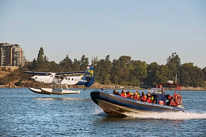 Vancouver to Victoria Seaplane Day Trip + Whale Watching by Boat - Primary Image