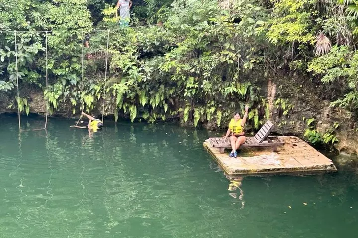 Ultimate extreme experience: ziplines, bungee, cenote and more!