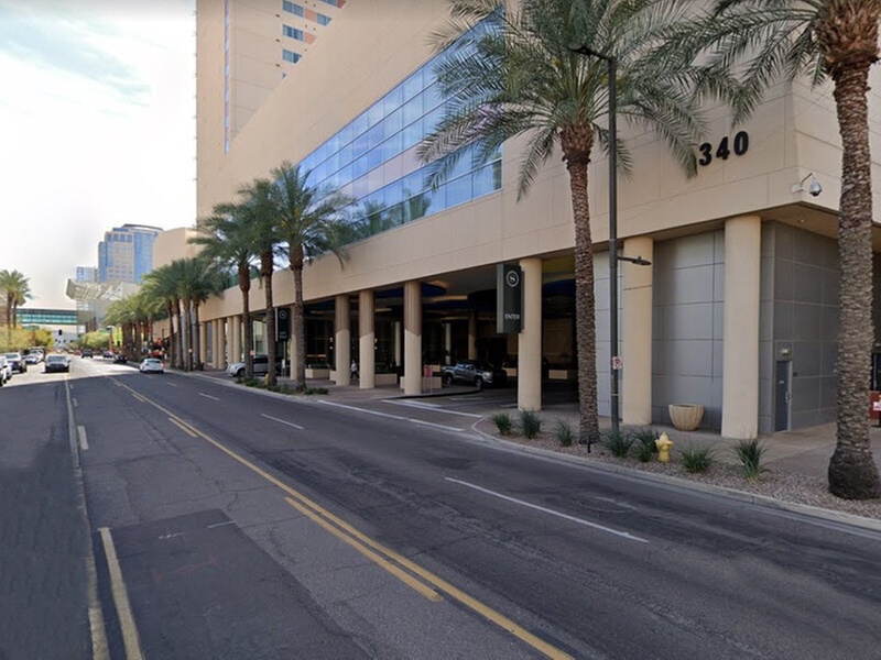 Parking at Sheraton Grand Phoenix - Valet