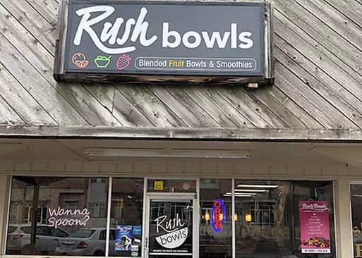 5% Cash Back at Rush Bowls