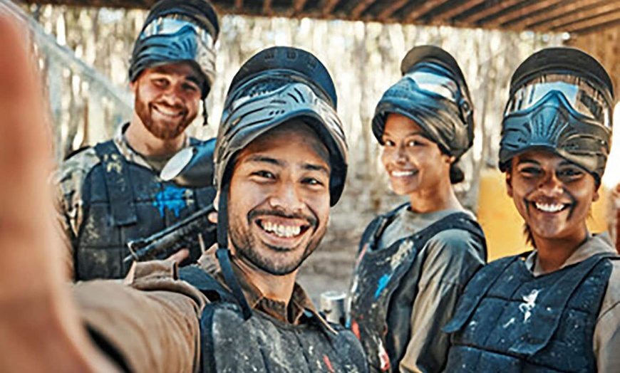 Image 5: $50 For A Paintball Package #1 For 2 People-Includes Admission, Air...