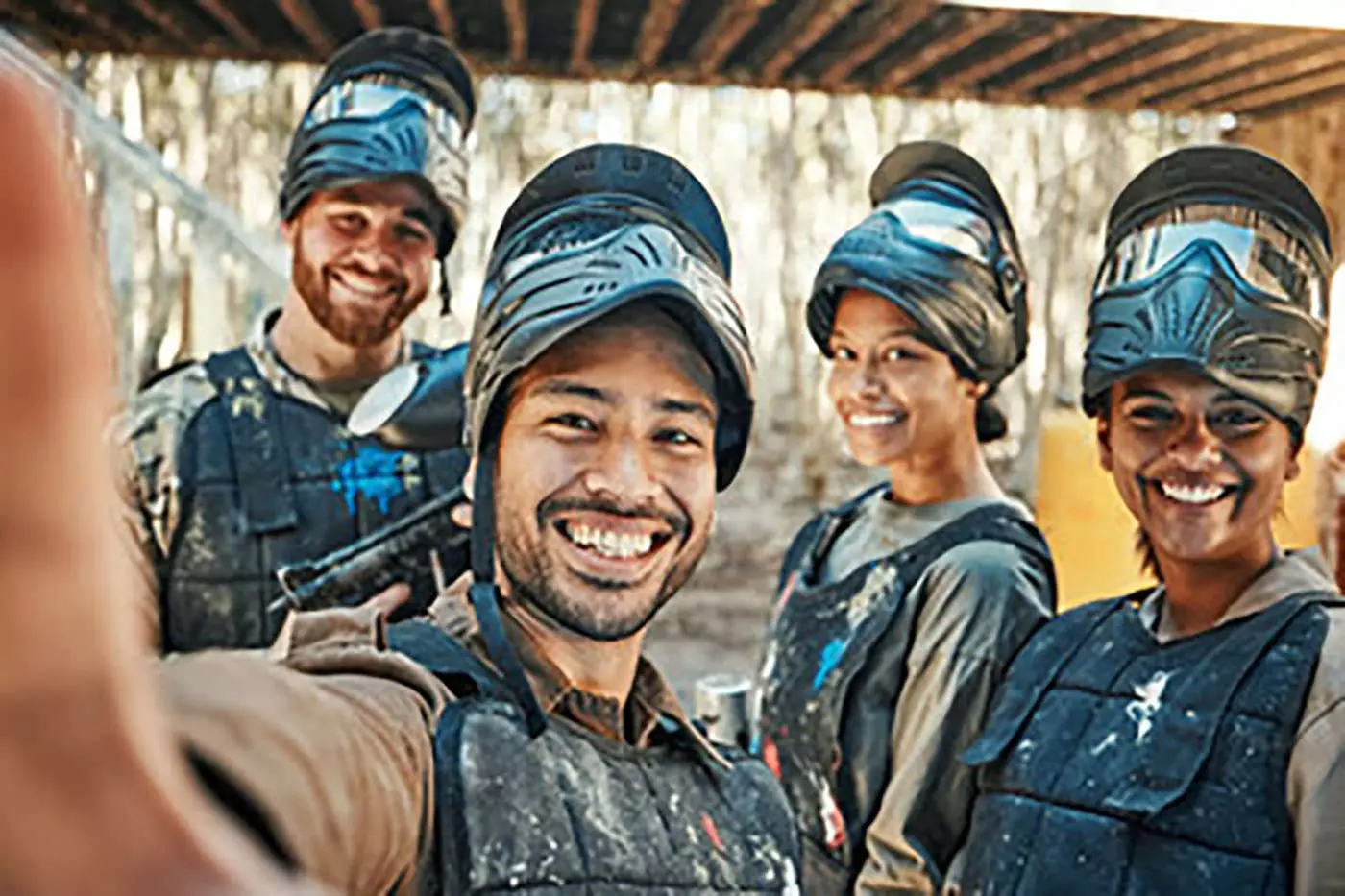 $50 For A Paintball Package #1 For 2 People-Includes Admission, Air...