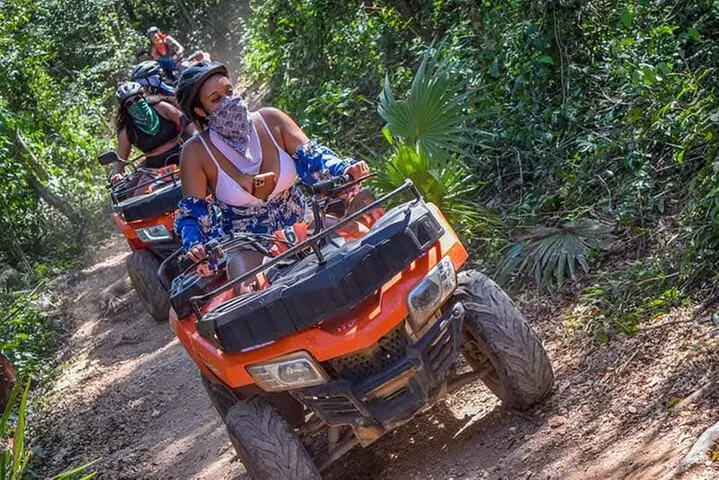 Cancun Adventure Tour: ATV Rides, Zipline, Lunch & Tequila