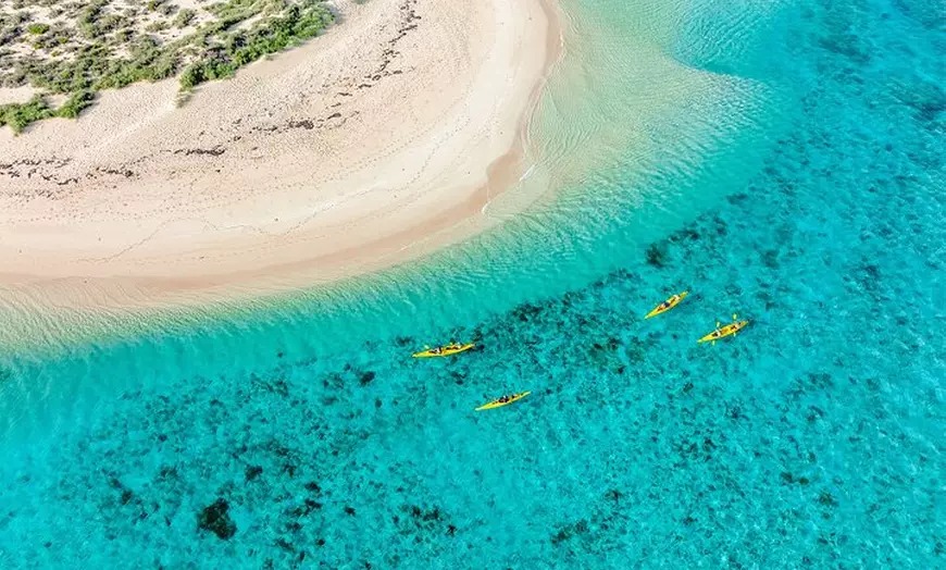 Image 2: Lagoon Explorer - Ningaloo Reef Full-Day Kayaking and Snorkeling Ad...