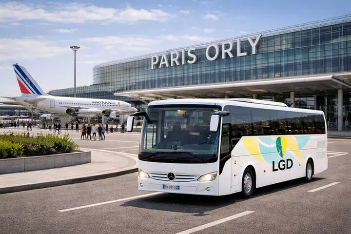 Transfert privé de groupe Paris, Orly et CDG , 9 à 55 personnes - Primary Image