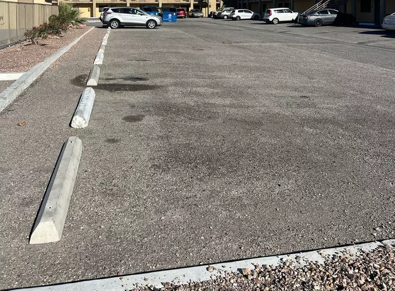 Parking at W Twain Lot A